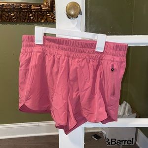 Pink LuluLemon lined short